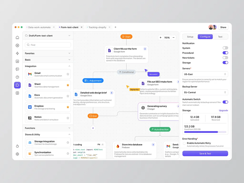 Automated Workflow System