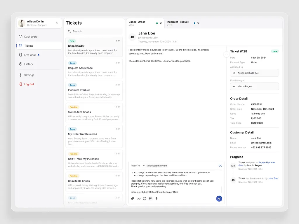 AI Customer Support Bot